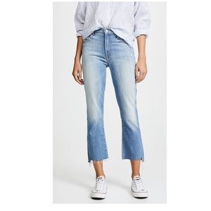 Mother Insider Crop Step Fray Jeans